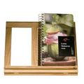 Oval Oak Cookbook Holder